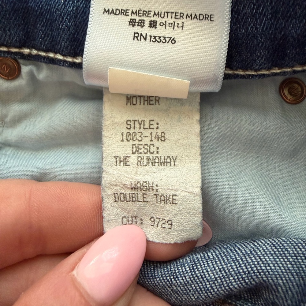 Mother The Runaway Double Take Jeans - Picture 8 of 8